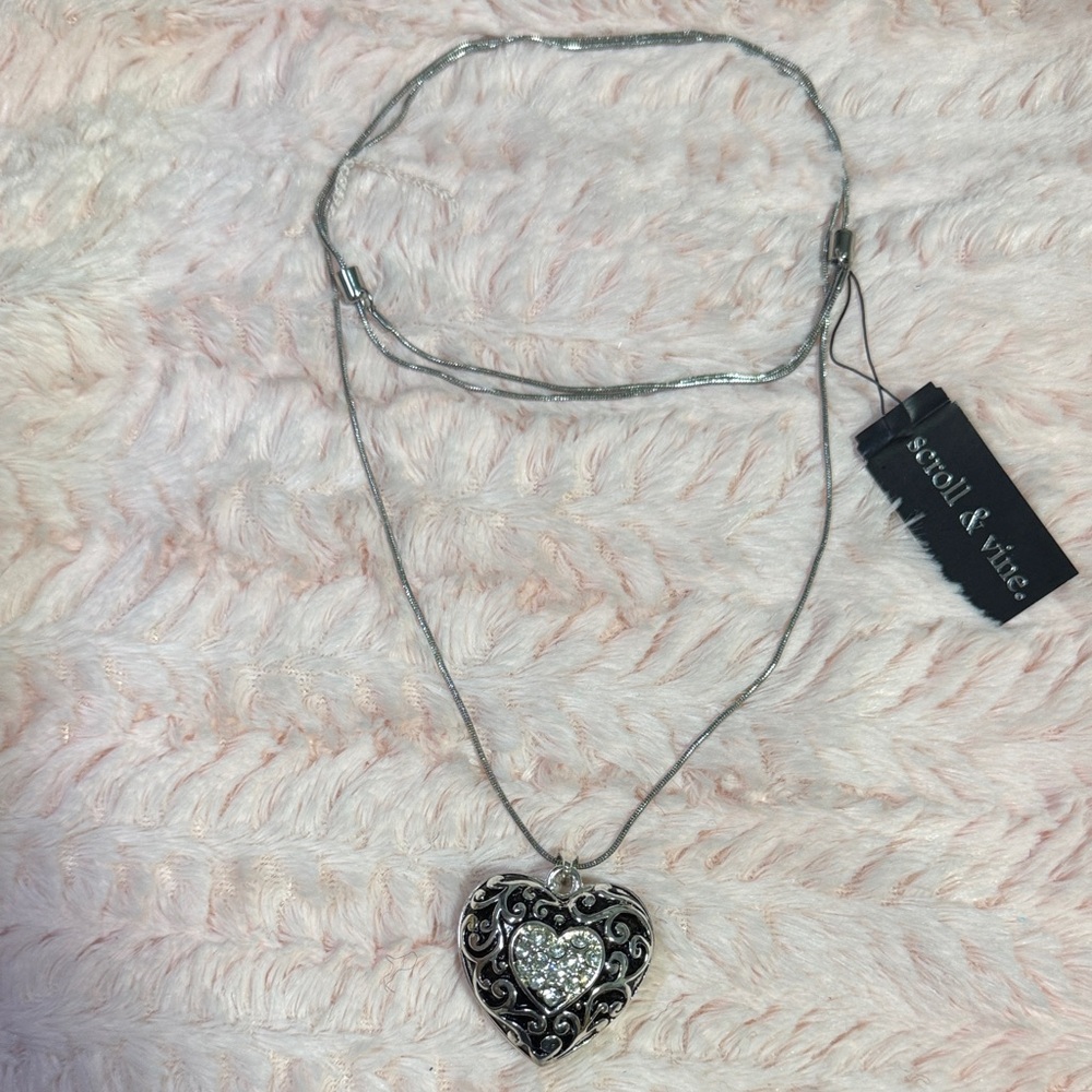 Silver Heart Necklace